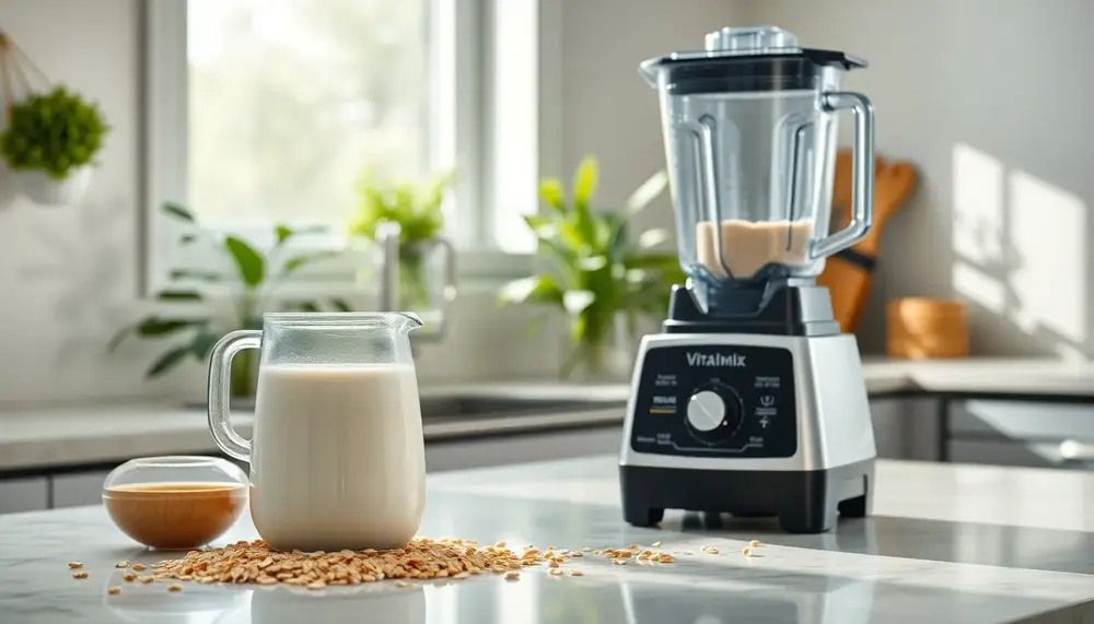 Frische Hafermilch aus dem Vitamix - einfach selber machen