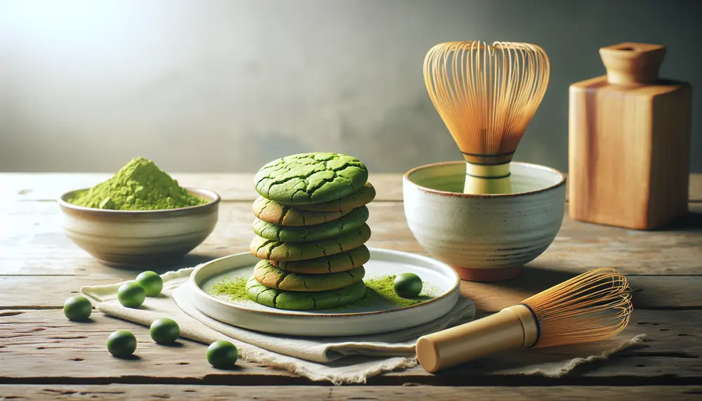 Grüner Genuss: Vegane Matcha-Kekse selber backen