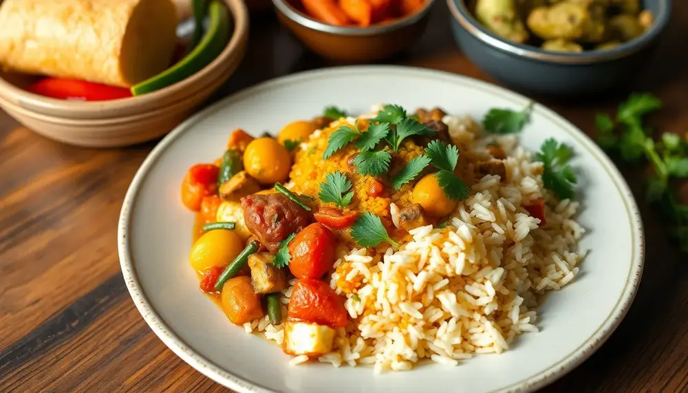 Indischer Klassiker: Rezept für veganes Gemüse Biryani