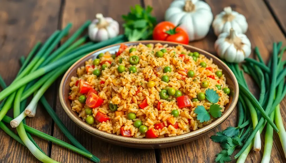 Jambalaya ohne Fisch: Eine vegane Variante des kreolischen Klassikers