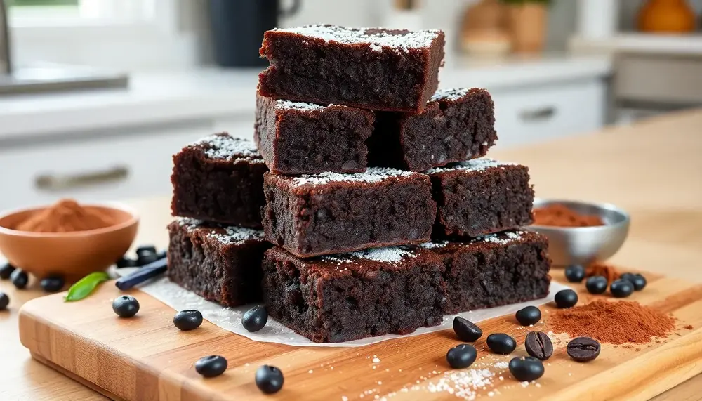 Köstliche Brownies ohne tierische Produkte: Vegane Black Bean Brownies