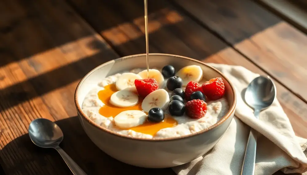 Köstliches Porridge aus dem Crockpot - einfach, nahrhaft und lecker