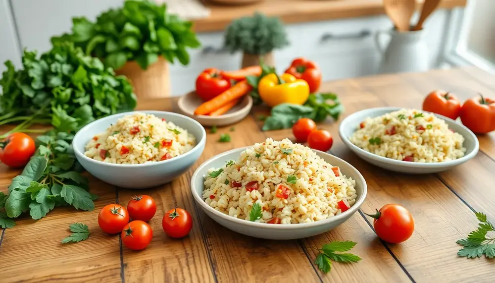 Kreativer Genuss: 3 leckere Rezepte mit Blumenkohlreis