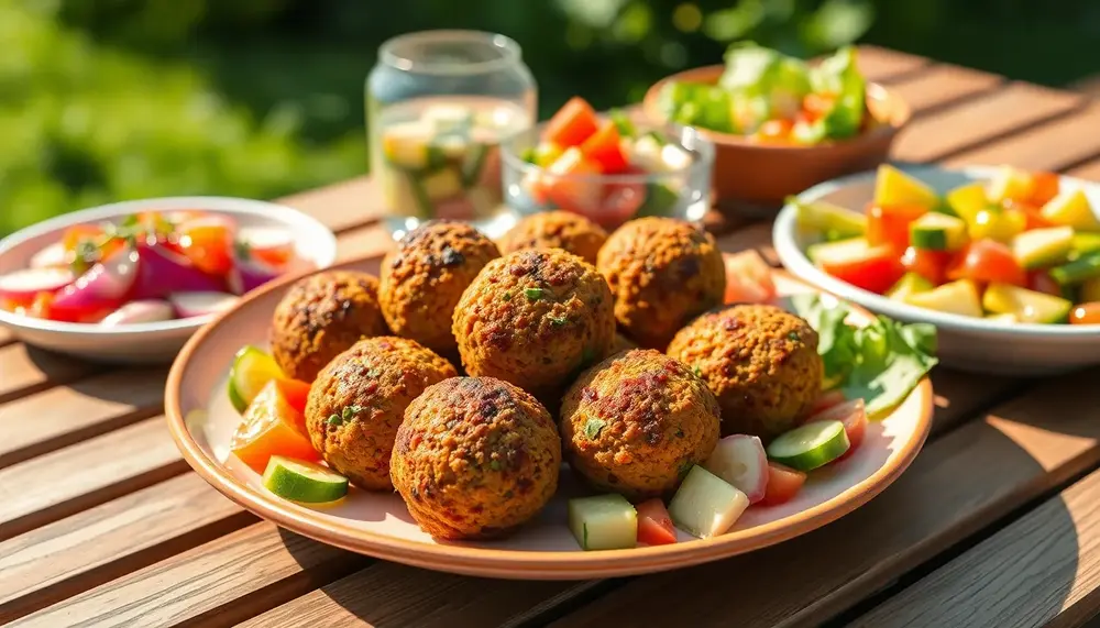 Leckere Falafel vom Grill: Vegetarische Variationen zum Genießen