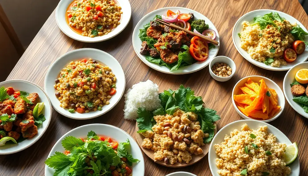 Leckere und kalorienarme vegane Gerichte unter 600 Kalorien