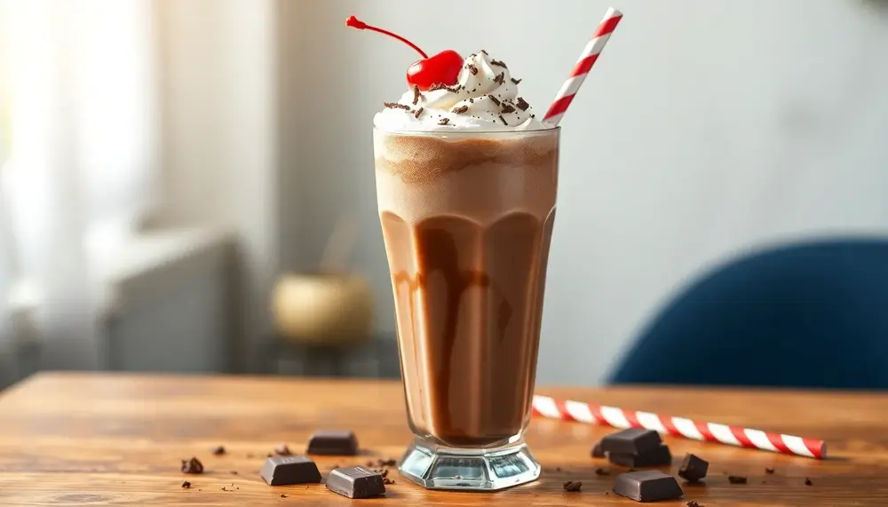 Leckeres zum Schlürfen: Veganer Schoko-Milchshake für Naschkatzen