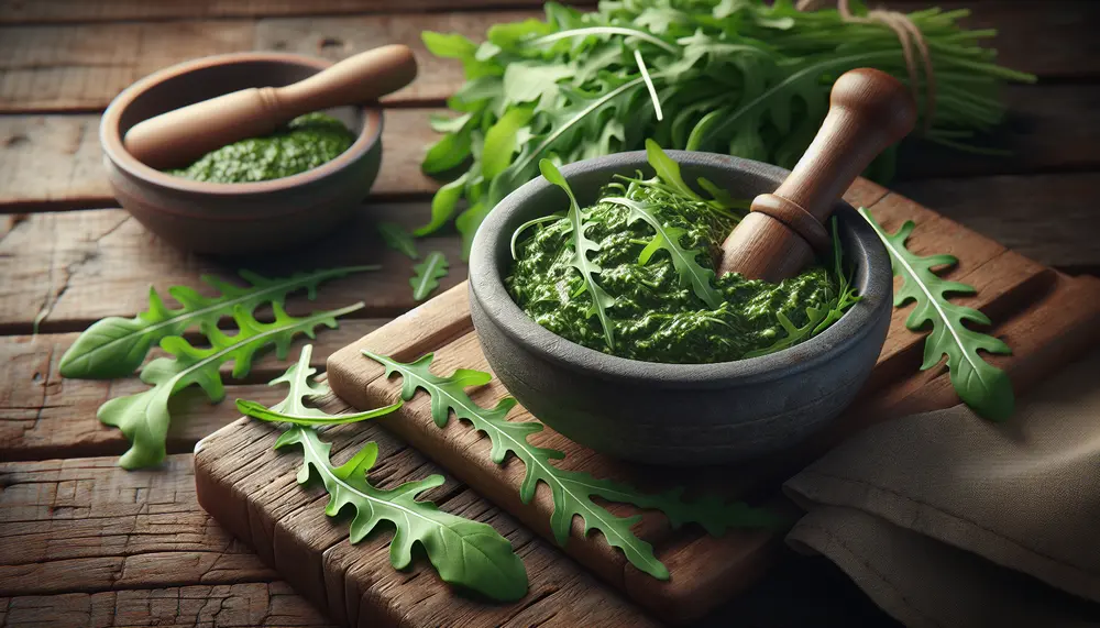 Pesto mal anders: Rucola Pesto ohne Käse