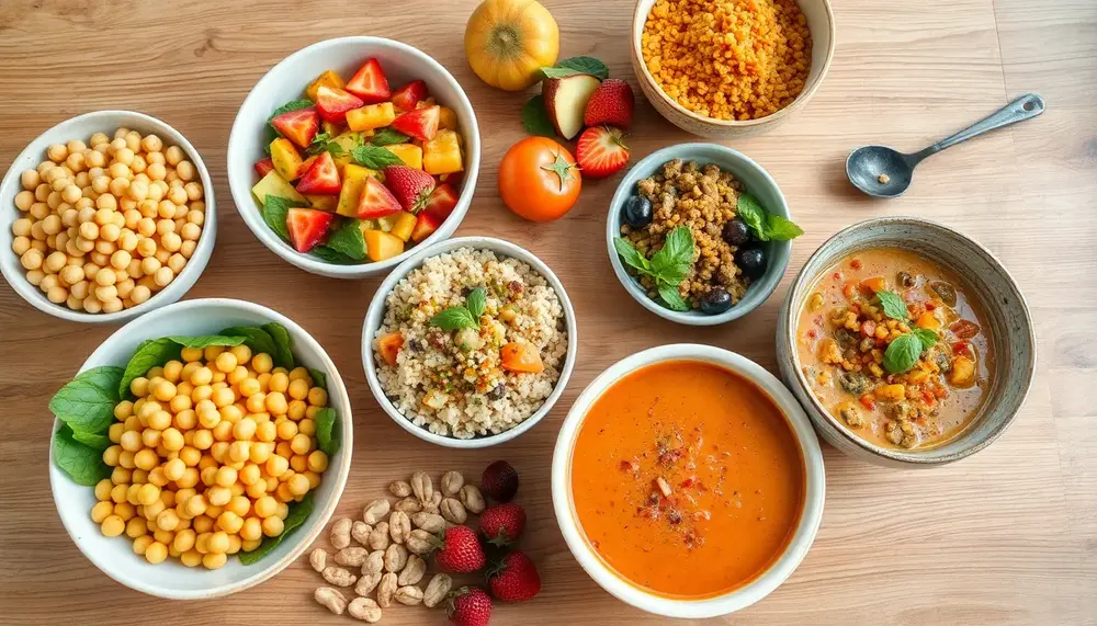 Proteinreiche vegane Rezepte ohne Soja für eine ausgewogene Ernährung