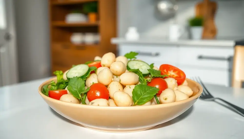 Schnell und einfach: Rezept für einen veganen Gnocchisalat