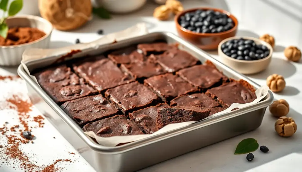 Schokoladiger Genuss: Vegane Black Bean Brownies