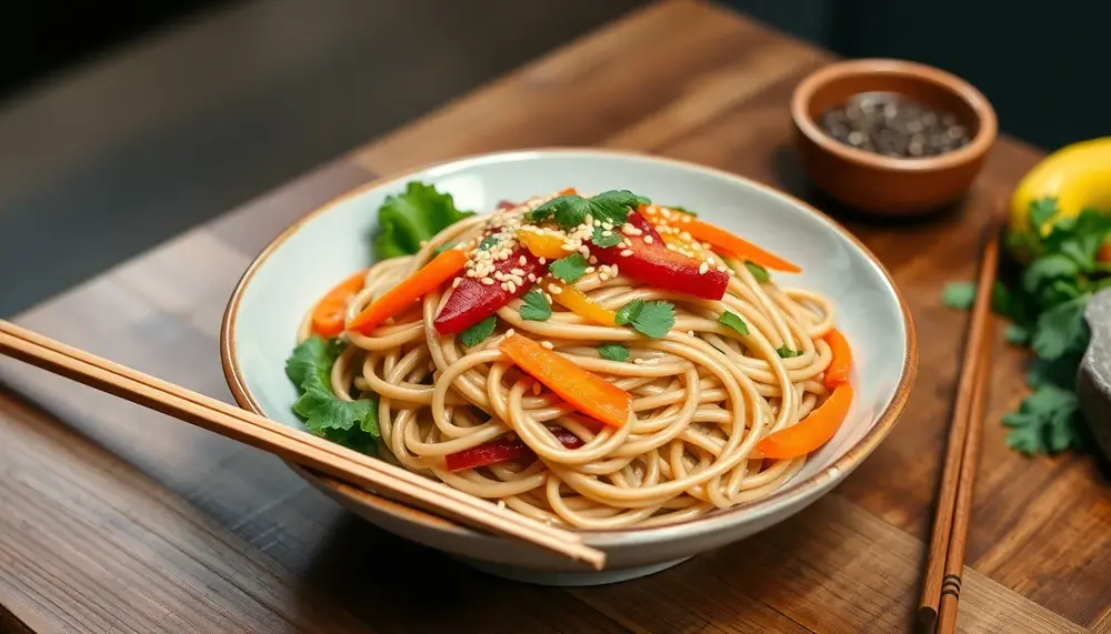 Soba Nudeln vegan – Japanischer Genuss ohne tierische Produkte