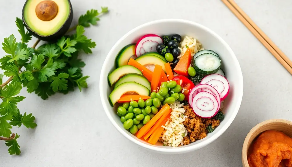 Sushi Bowl: Veganes Geschmackserlebnis in einer Schüssel