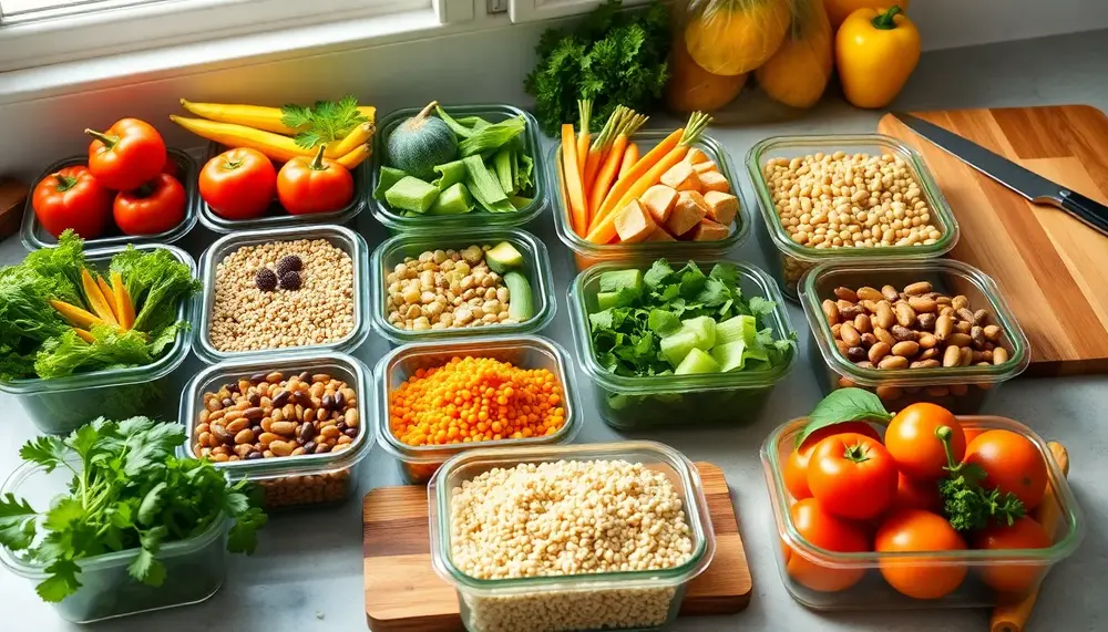 Vegan Meal Prep: Leckere Rezepte für eine organisierte Woche