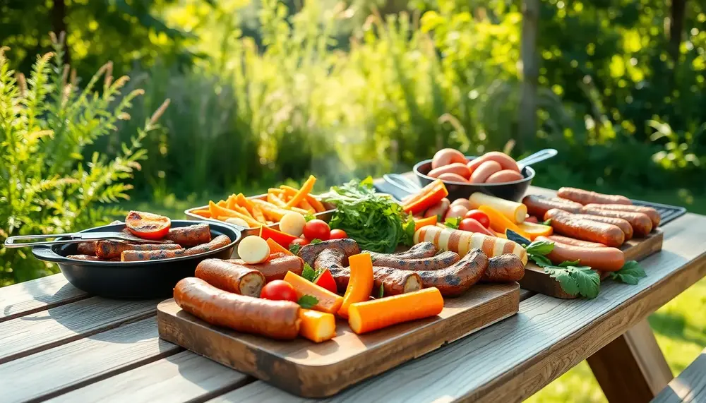 Vegan und lecker: Grillen ohne Zucker und mit köstlichem Ersatz für Jagdwurst