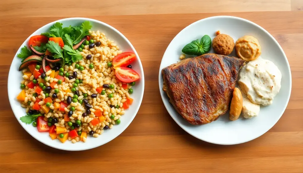 Vegane Ernährung vs. Fleisch für Zwillinge: Was ist besser?