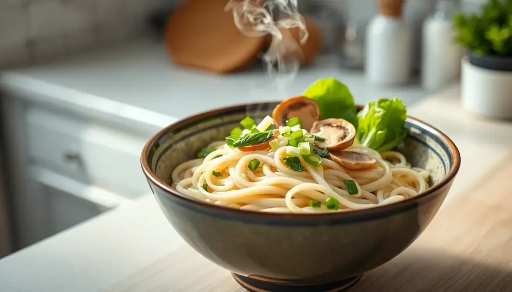 Vegane Udon-Rezepte für die japanische Küche zu Hause