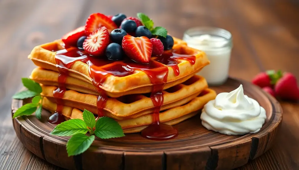 Vegane Waffeln: Leckere Rezepte für einen veganen Waffelgenuss