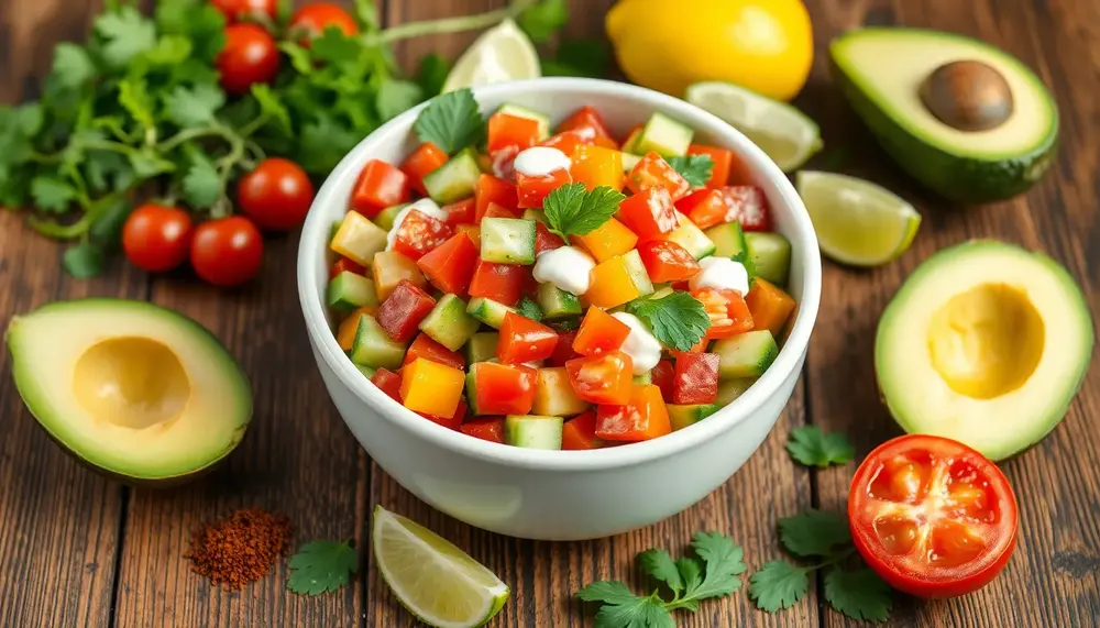 Wie man ein leckeres mexikanisches Salatdressing ganz einfach selbst macht