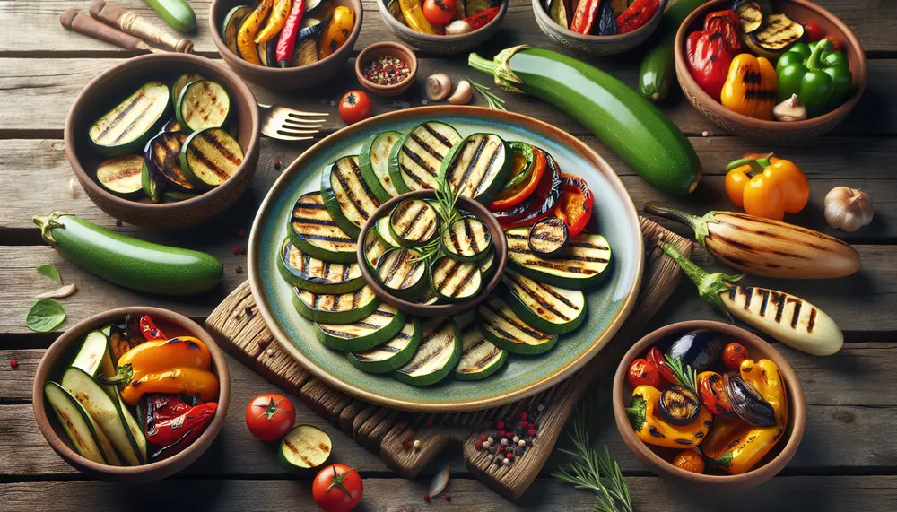 Zucchini vom Grill: Vegane Köstlichkeiten